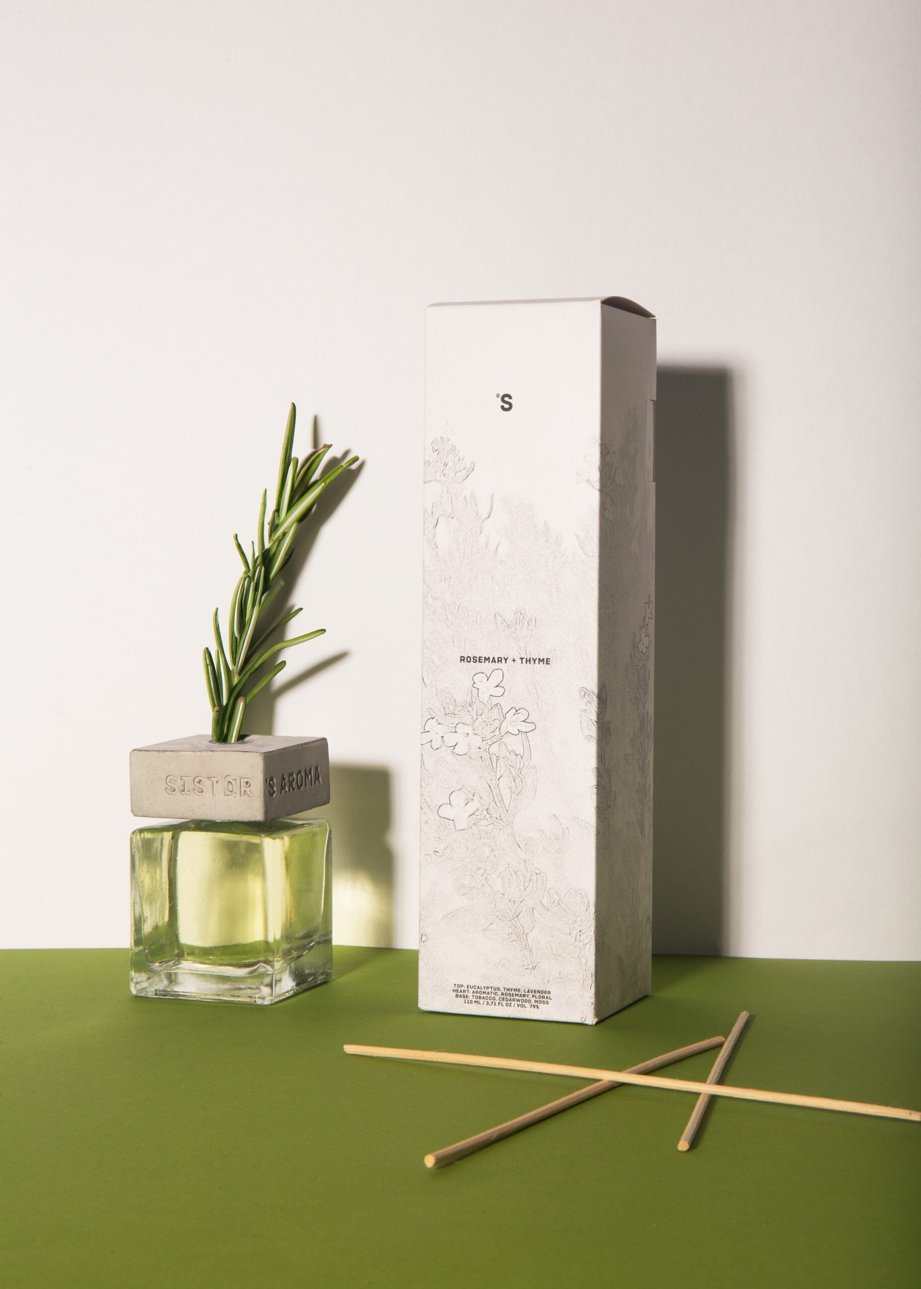 Sister's Aroma Diffuser Rosemary + Thyme 110 ml