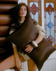 Silk Pillowcase Chocolate