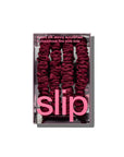 SLIP Skinny Scrunchies Maroon 4x