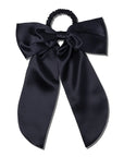SLIP Silk Hair Bow Black