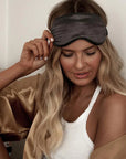 SLIP Silk Sleep Mask Charcoal