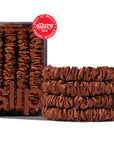 SLIP Skinny Scrunchies Auburn 4x