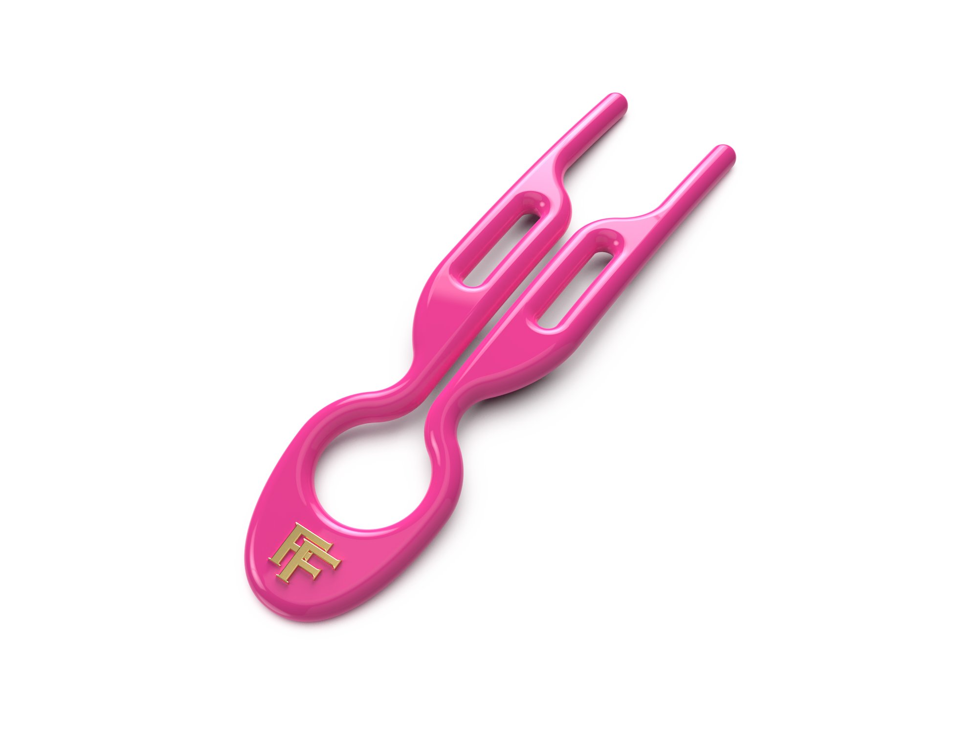 Fiona Franchimon Nº 1 Hairpin | Strawberry Pink (3 pcs)