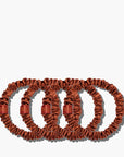 SLIP Skinny Scrunchies Auburn 4x