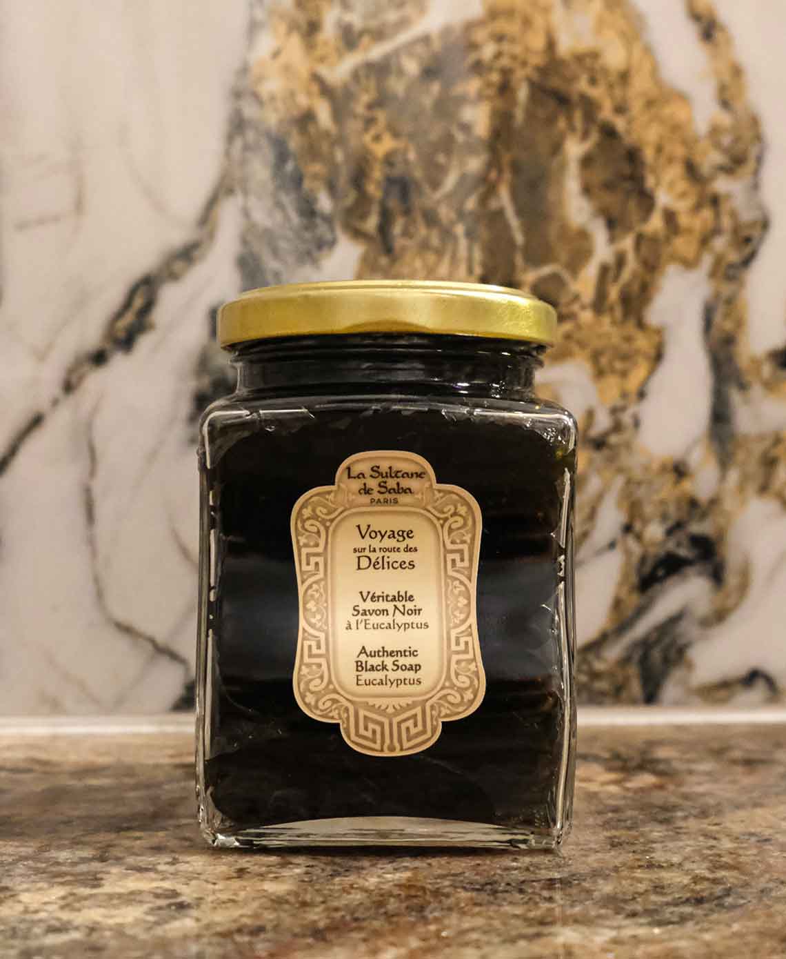La Sultane de Saba Savon Noir – pravé Černé mýdlo 300 g