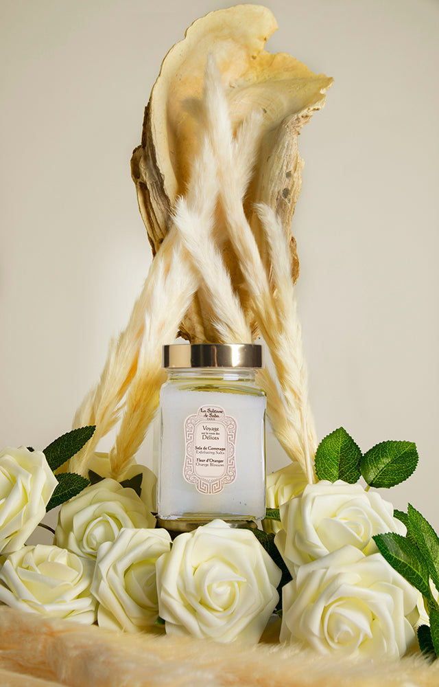 La Sultane de Saba Exfoliating Salts - Orange Blossom Fragrance 300g