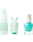 INUWET | Duo Set – Apple Lip Balm & Turquoise Nail Polish
