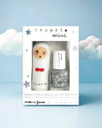 Inuwet Duo White – Cotton Candy Lip Balm + Top Coat Stars Nail Polish