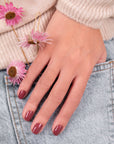 Manucurist Green nail polish Victoria Plum 15ml