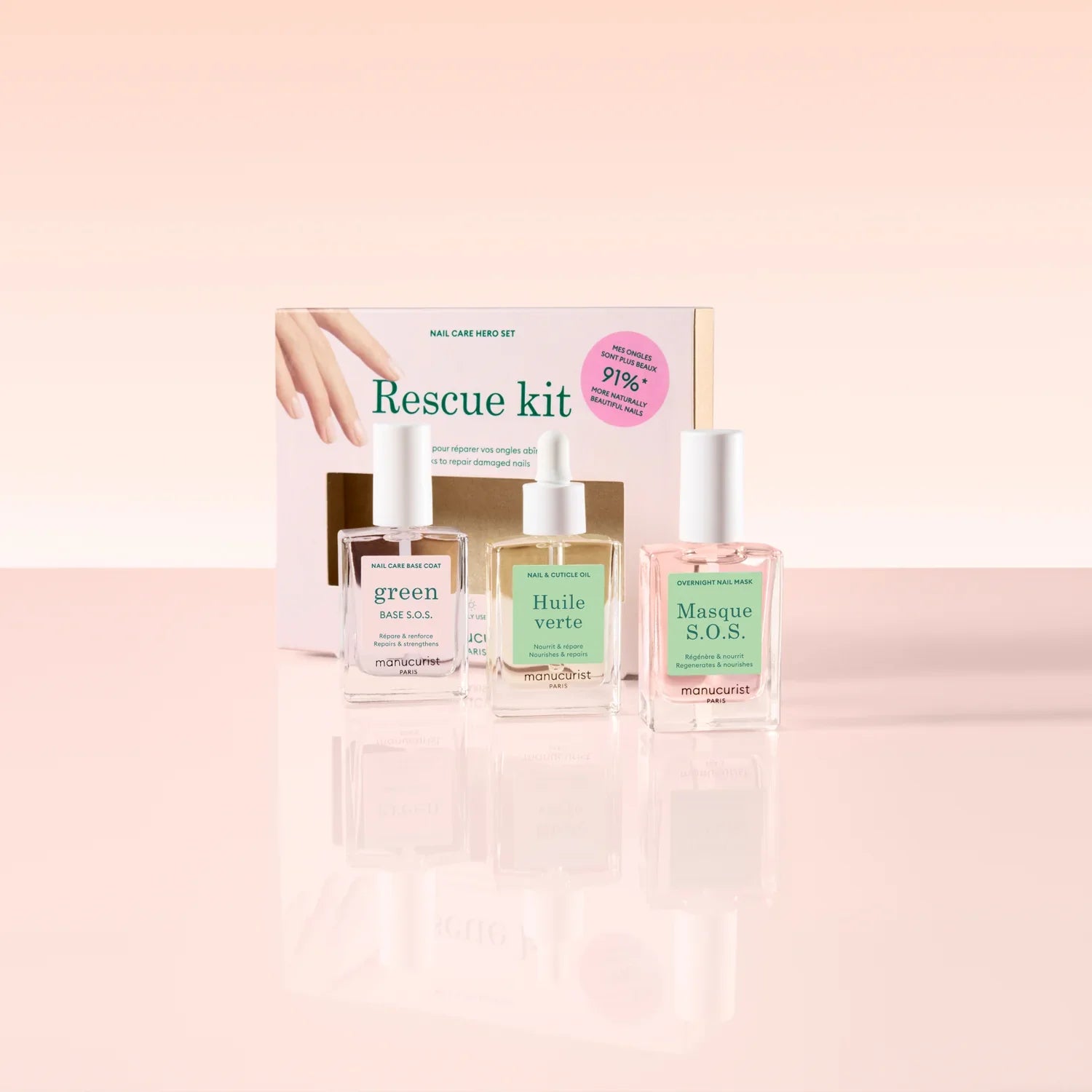 Manucurist Rescue Kit 3 x 15ml