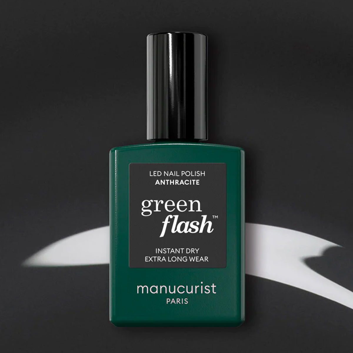 Manucurist Green Flash LED lak ANTHRACITE 15ml