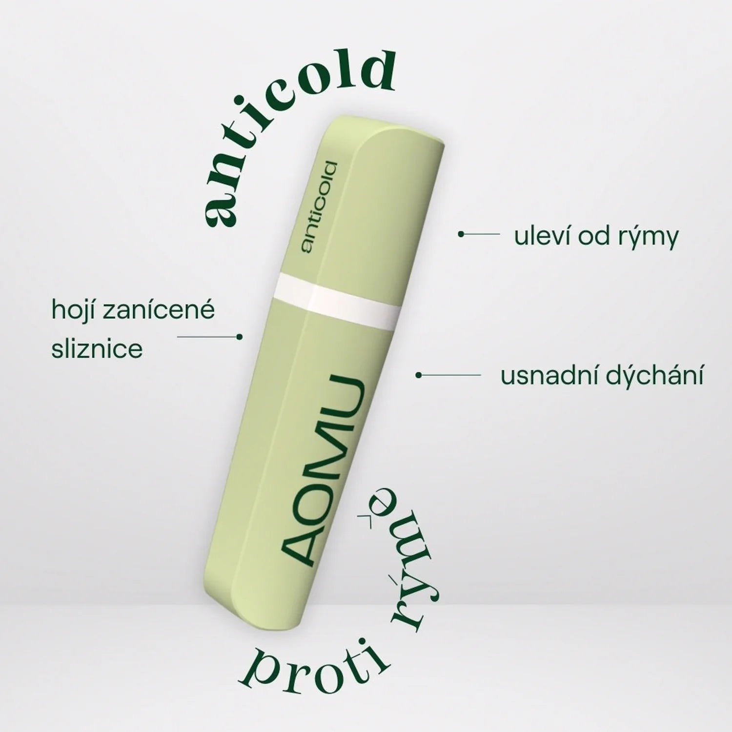 AOMU Anticold - inhalation stick for cold relief