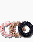 SLIP Large Scrunchies Multi 3x