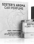 Sister's Aroma Car Perfume Peony + Home Garden