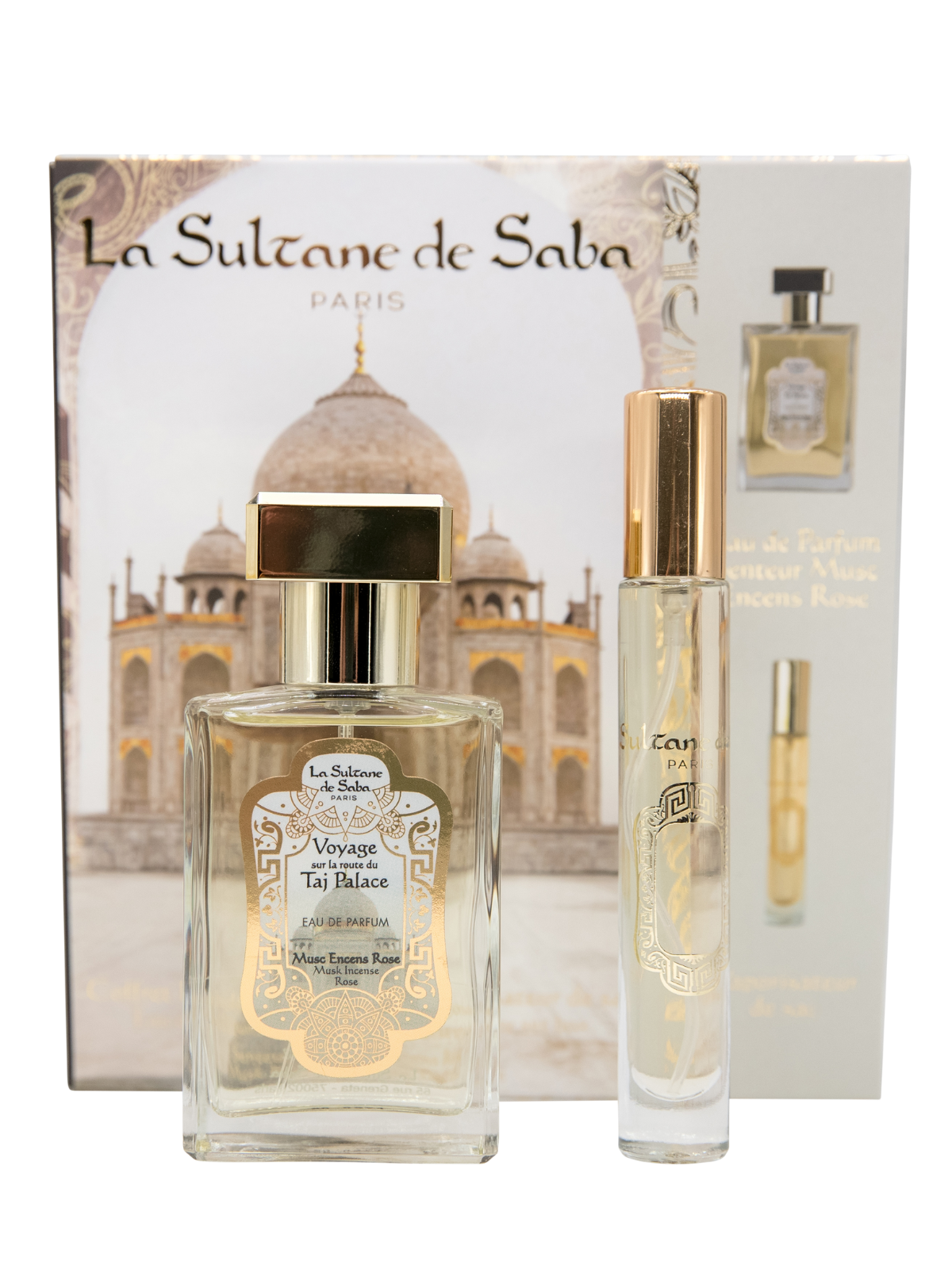 La Sultane De Saba Perfume Gift Set - Musk Incense Rose Fragrance