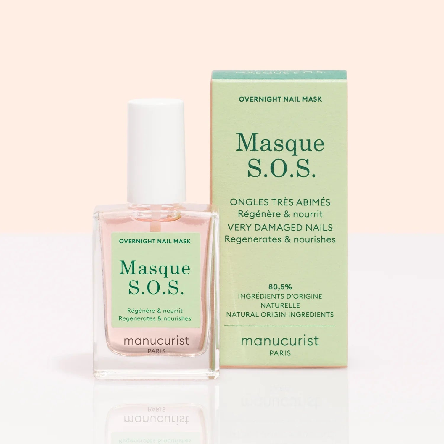 Manucurist S.O.S. Noční maska na nehty 15ml