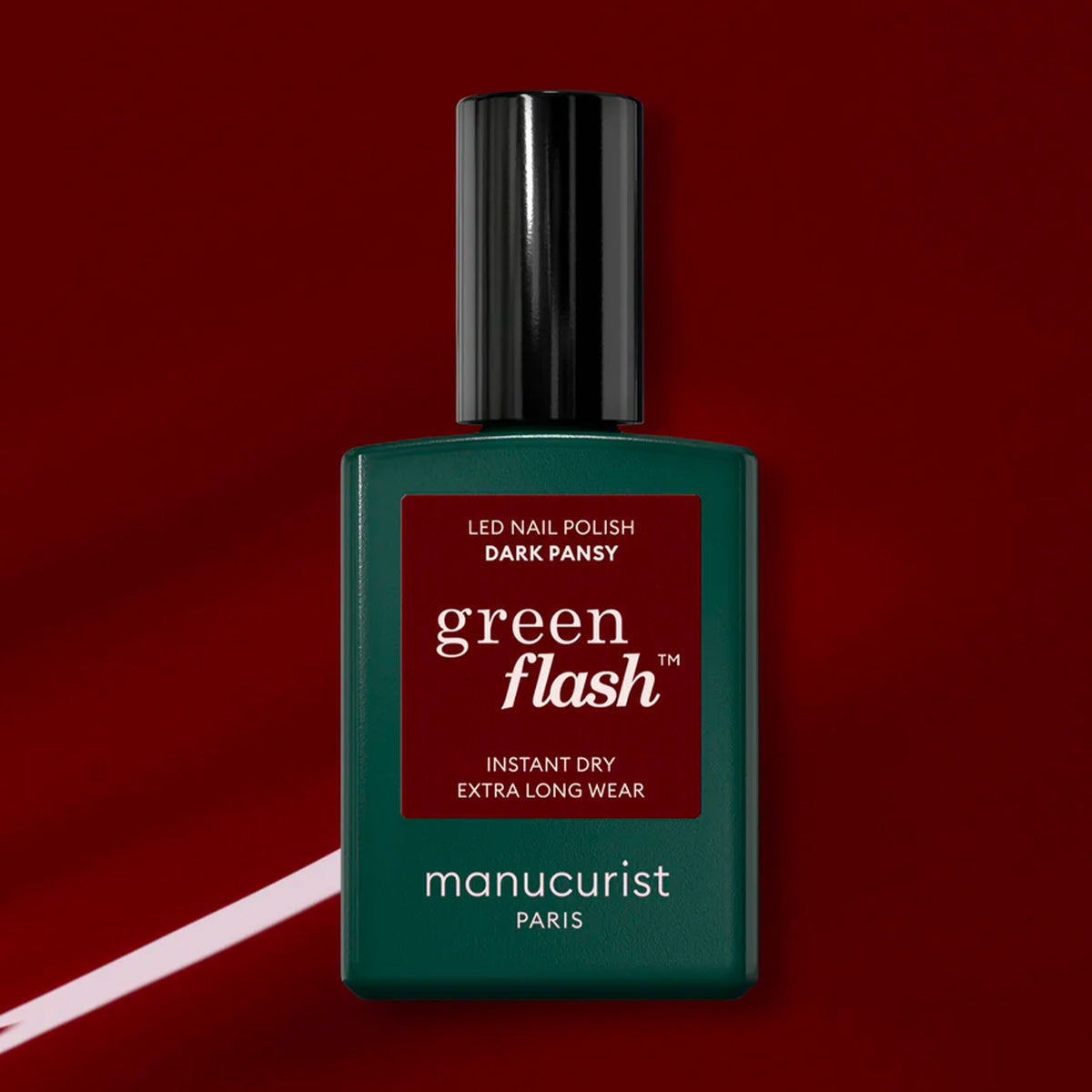 Manucurist Green Flash LED lak DARK PANSY 15ml