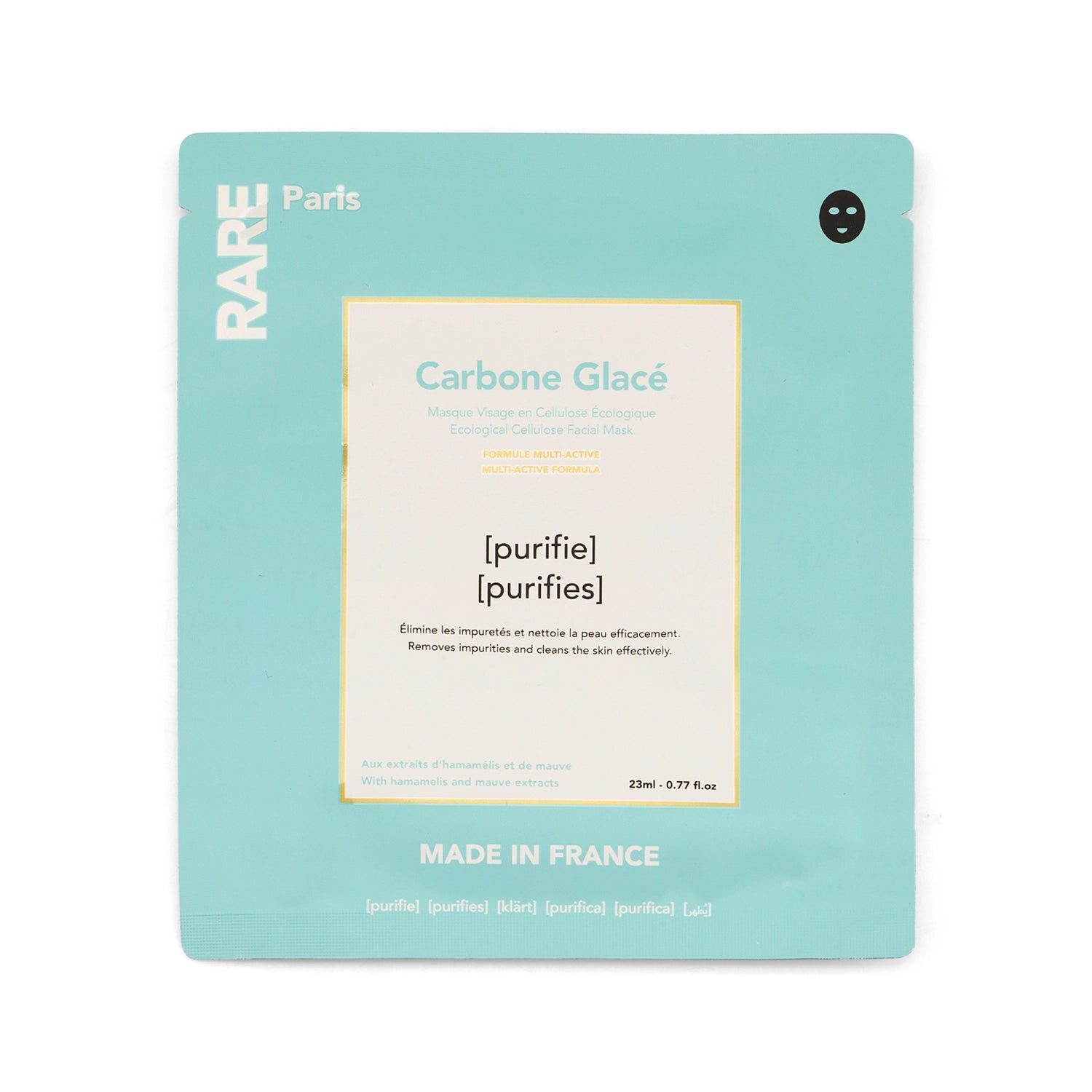Rare Paris Carbon Glacé Purifying Face Masks