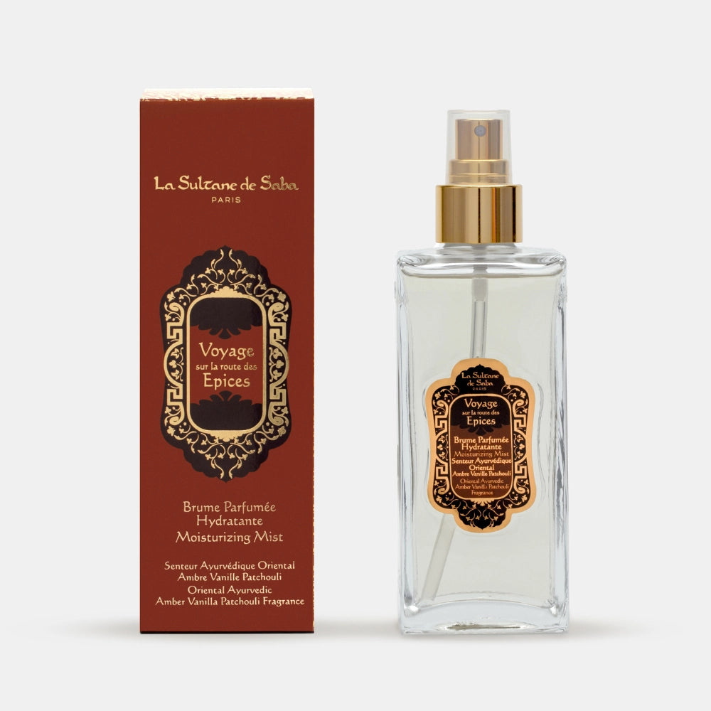 La Sultane De Saba Moisturizing Mist - Oriental Ayurvedic Amber Vanilla Patchouli Fragrance 200 ml