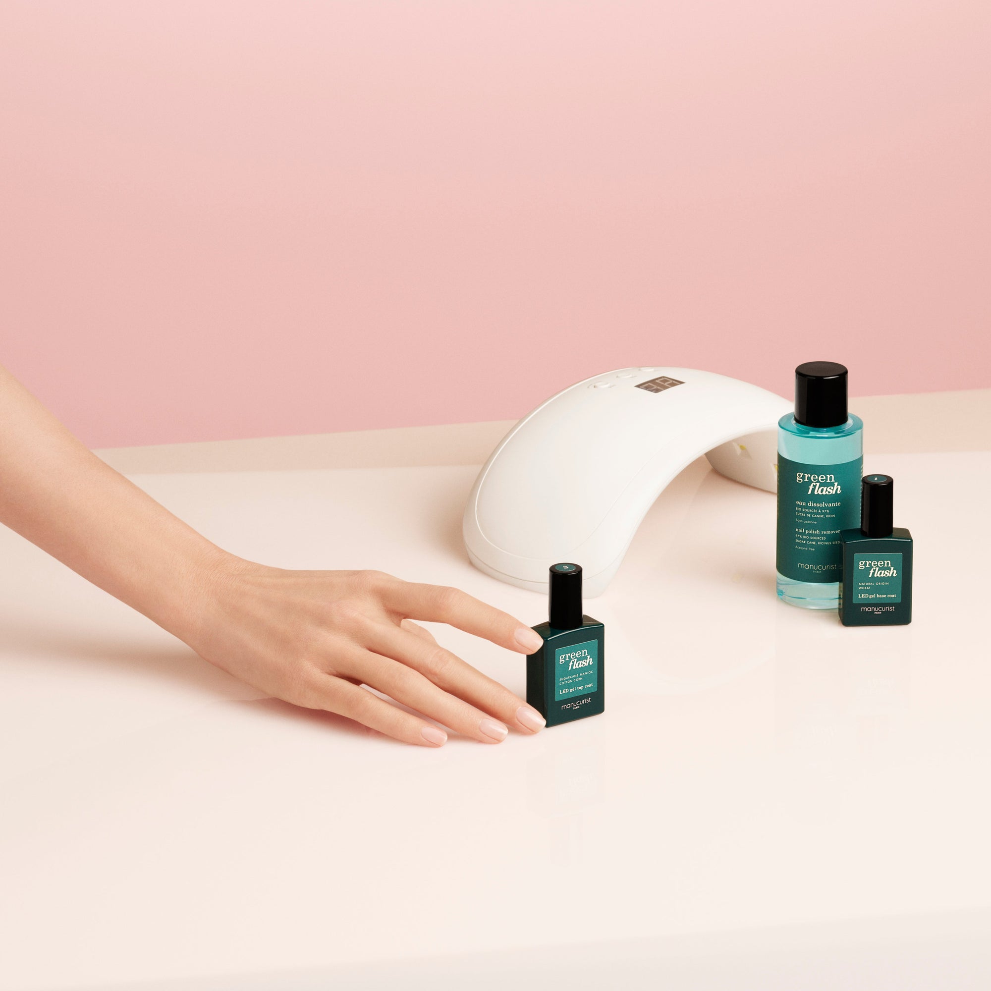 Manucurist Green Flash Odlakovač LED gel laku 100ml