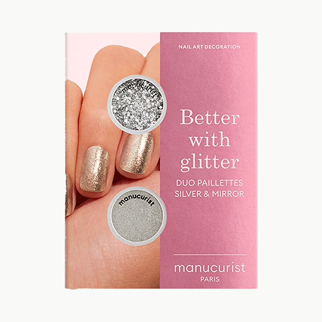 Manucurist Better with Glitter Silver & Mirror