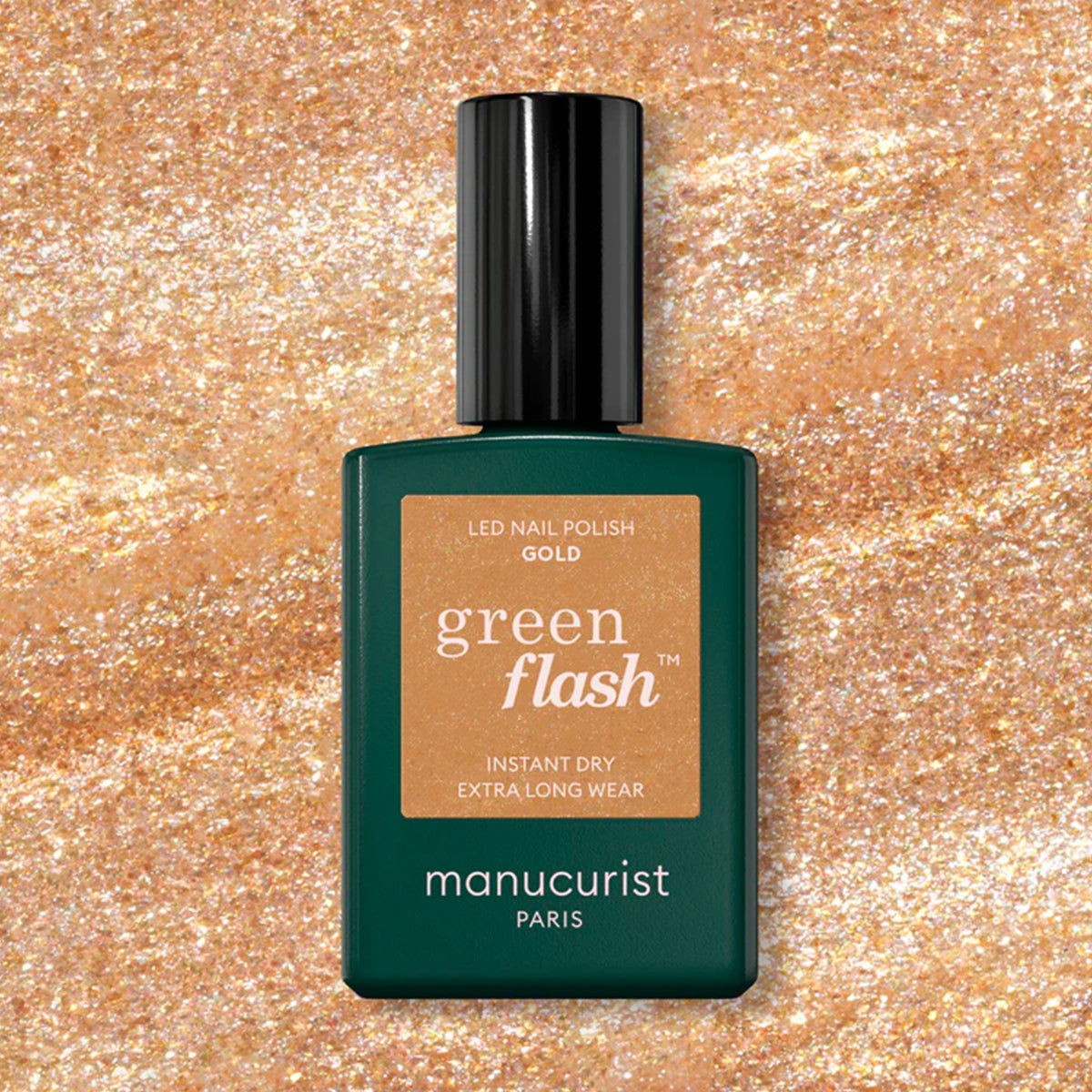 Manucurist Green Flash LED lak GOLD 15ml