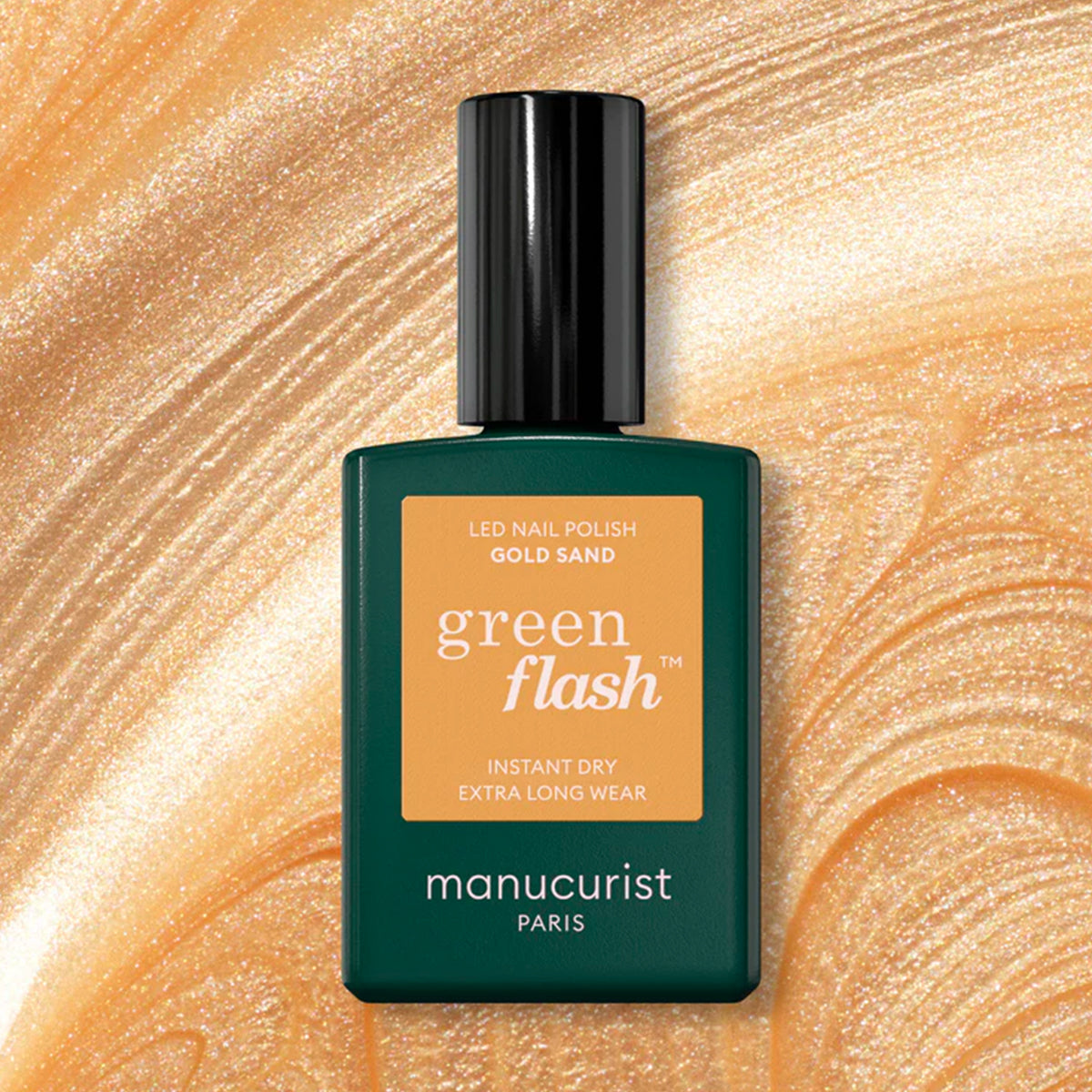 Manucurist Green Flash LED lak GOLD SAND 15ml