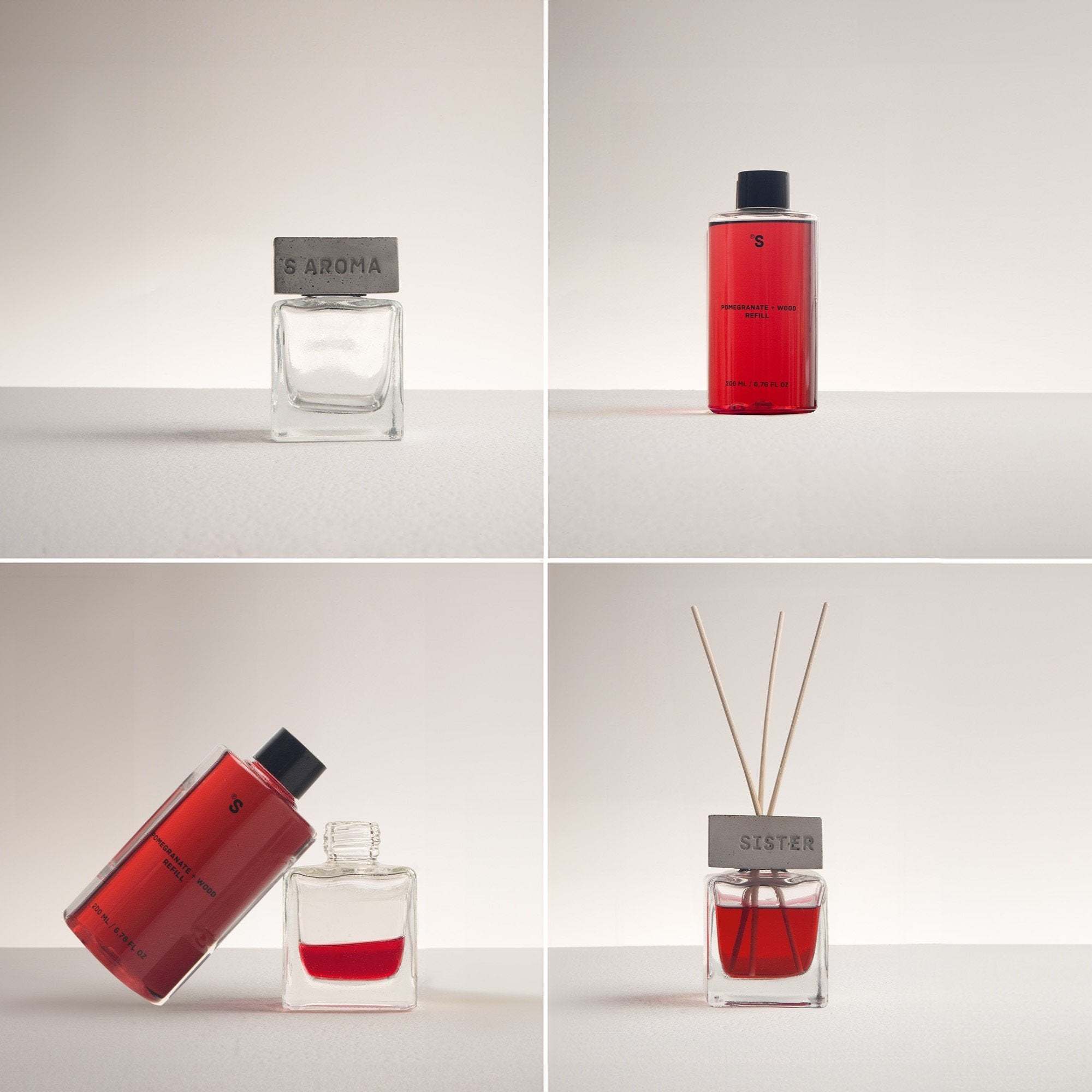 Sister's Aroma Refill Pomegranate + Wood 200 ml