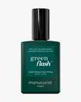 Manucurist Green Flash LED Shimmery Top Coat Silver 15 ml
