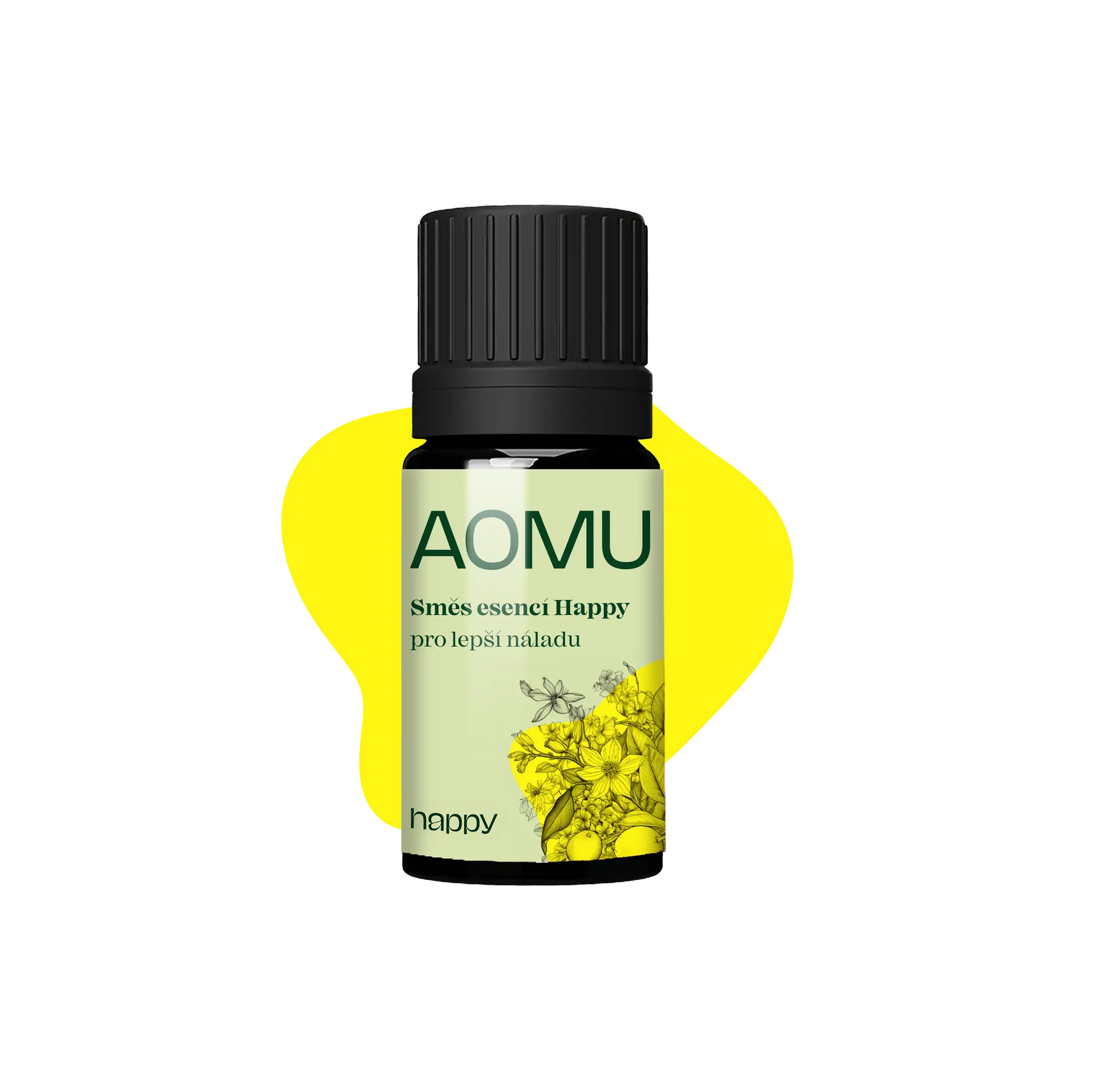 AOMU Happy – a blend of essential oils to combat stress