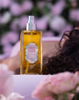 La Sultane de Saba Vallée des Roses Beauty Oil Rose – zkrášlující olej na tělo a vlasy