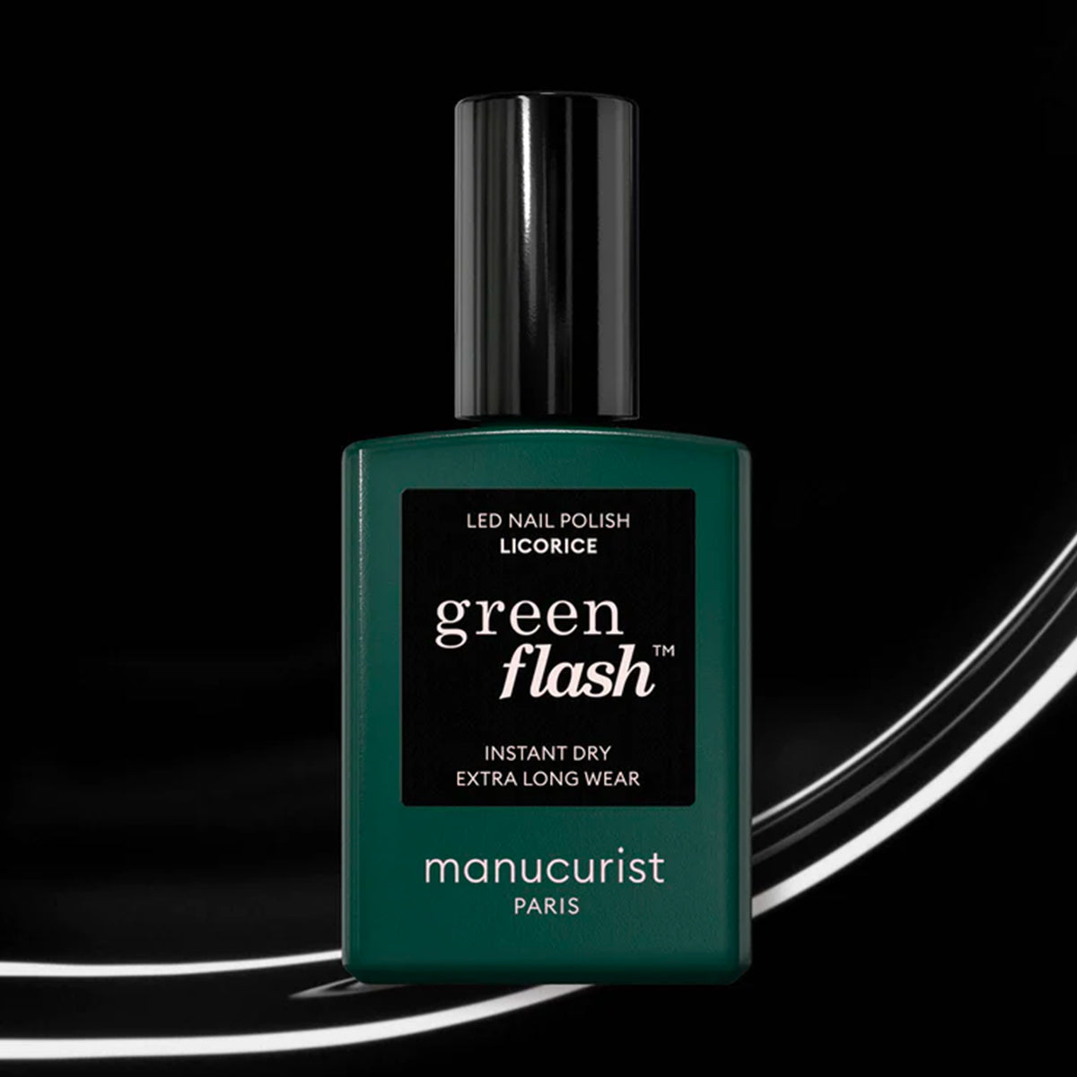 Manucurist Green Flash LED lak LICORICE 15ml