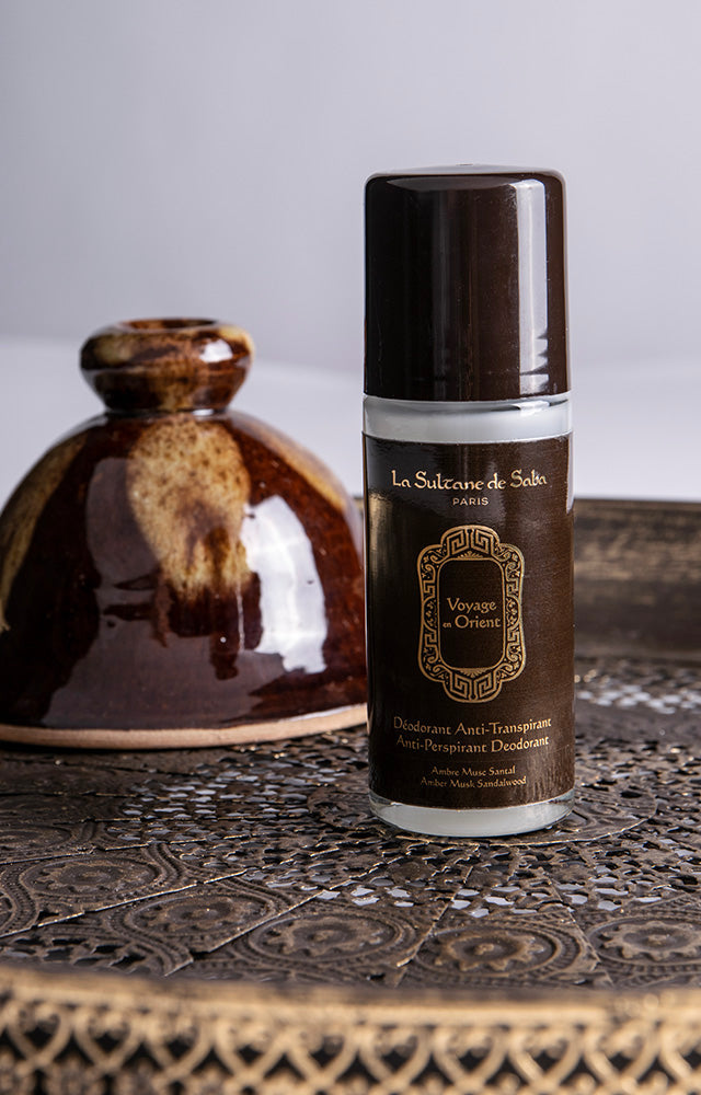 La Sultane de Saba Anti-Perspirant Deodorant - Amber Musk Sandalwood Fragrance 50ml