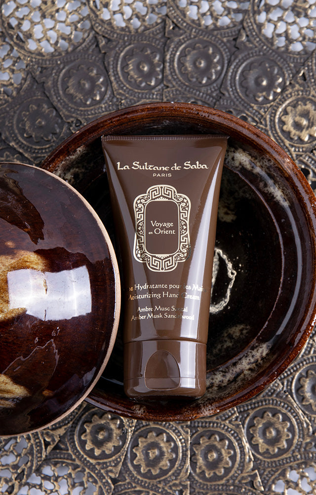 La Sultane de Saba Moisturizing Hand Cream - Amber Musk Sandalwood Fragrance 50ml