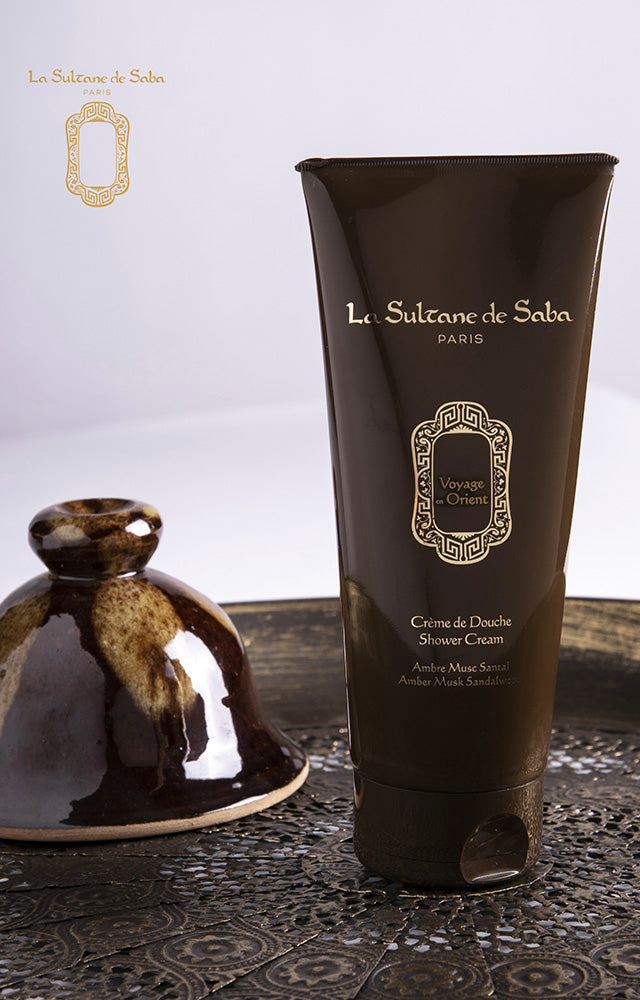 La Sultane de Saba Shower Cream - Amber Musk Sandalwood Fragrance 200ml