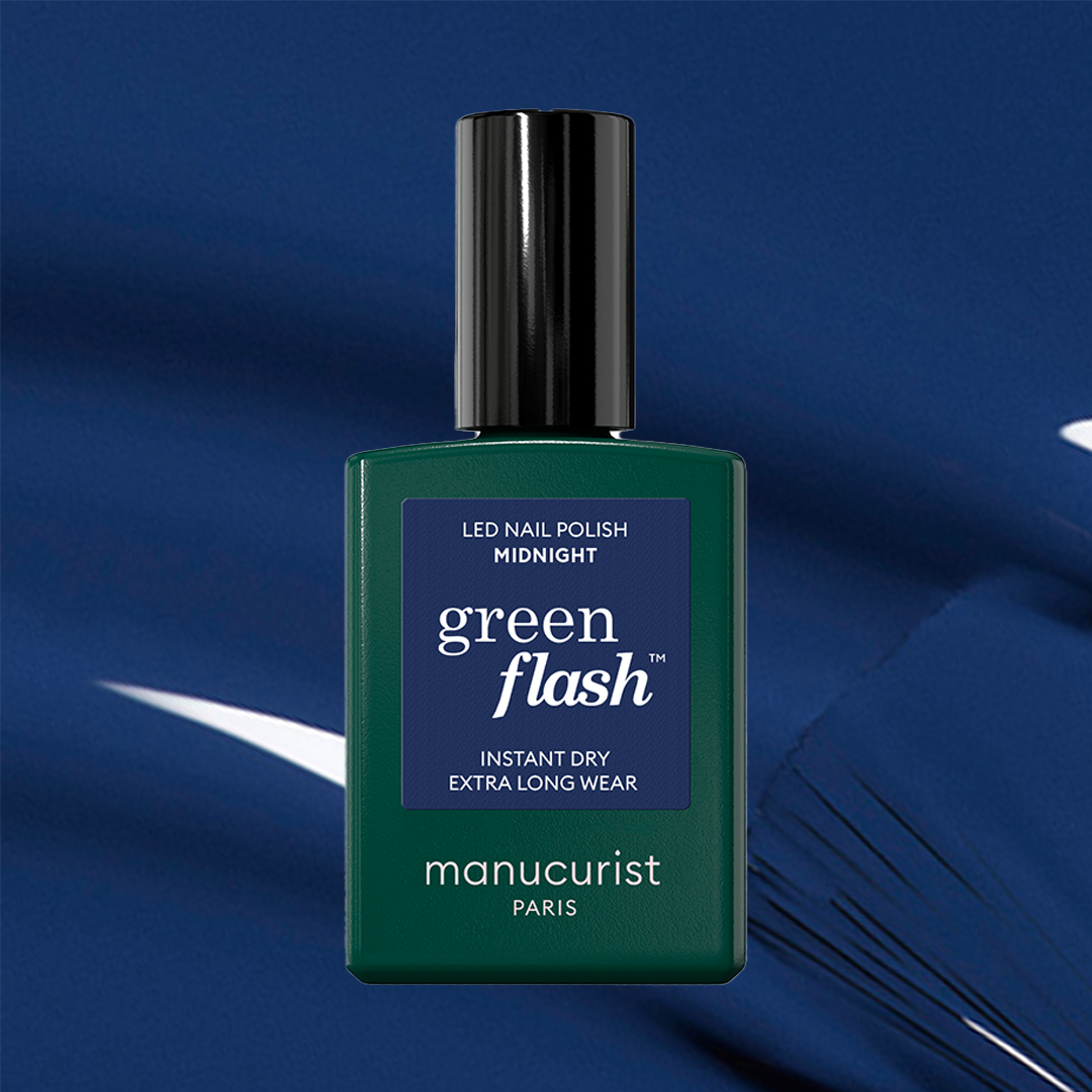 Manucurist Green Flash LED lak MIDNIGHT 15ml