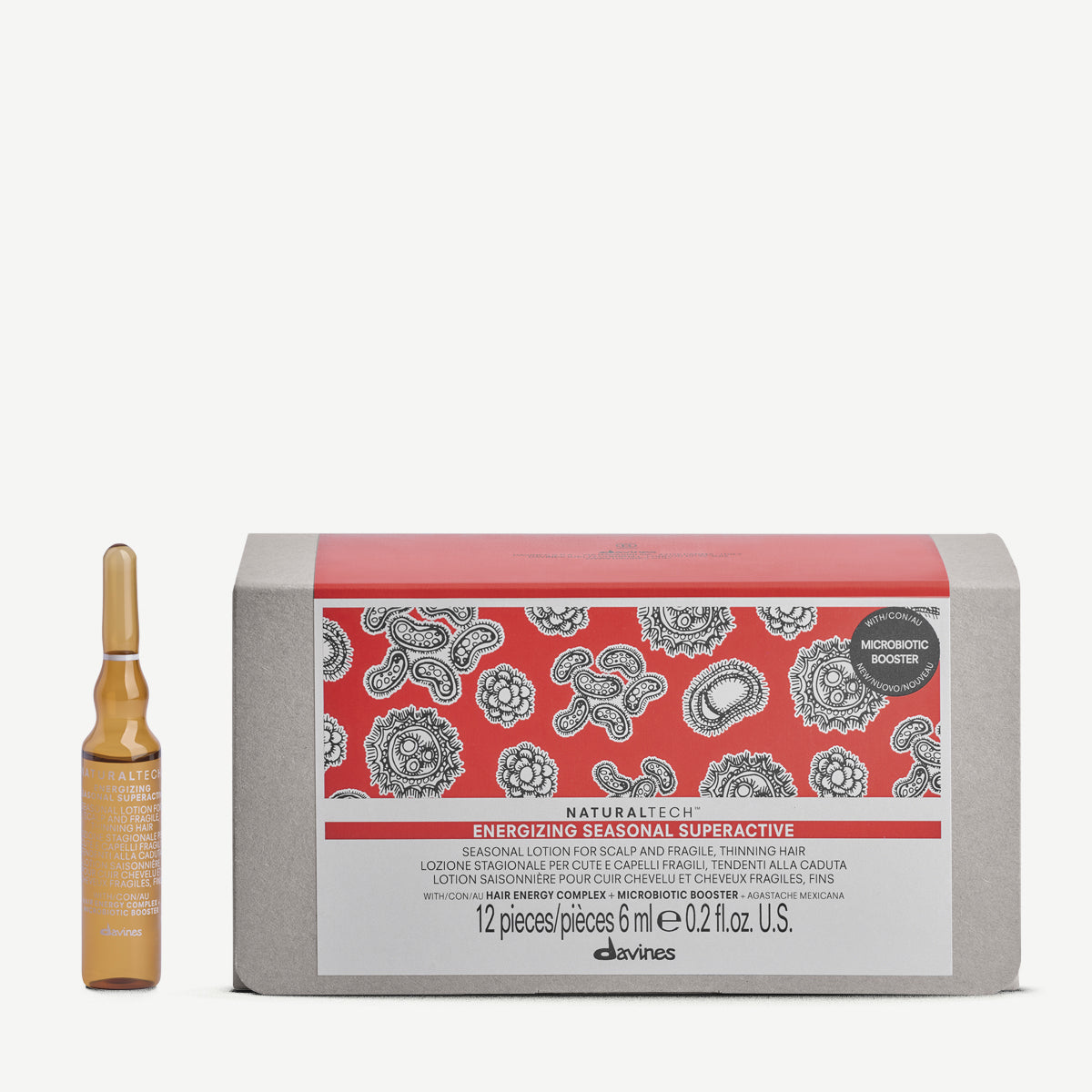 Davines Naturaltech Energizing Seasonal Superactive 12 x 6 ml