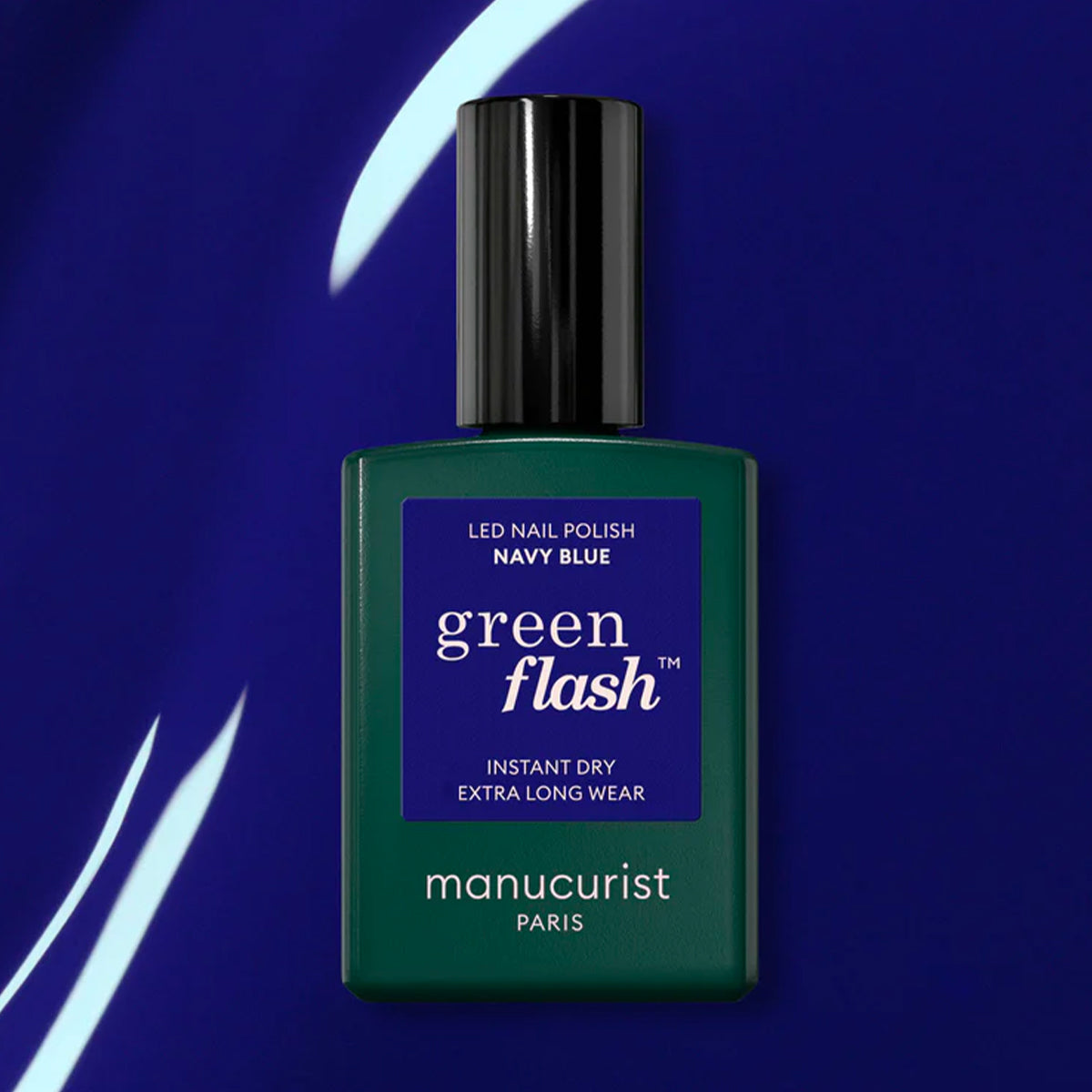 Manucurist Green Flash LED lak NAVY BLUE 15ml