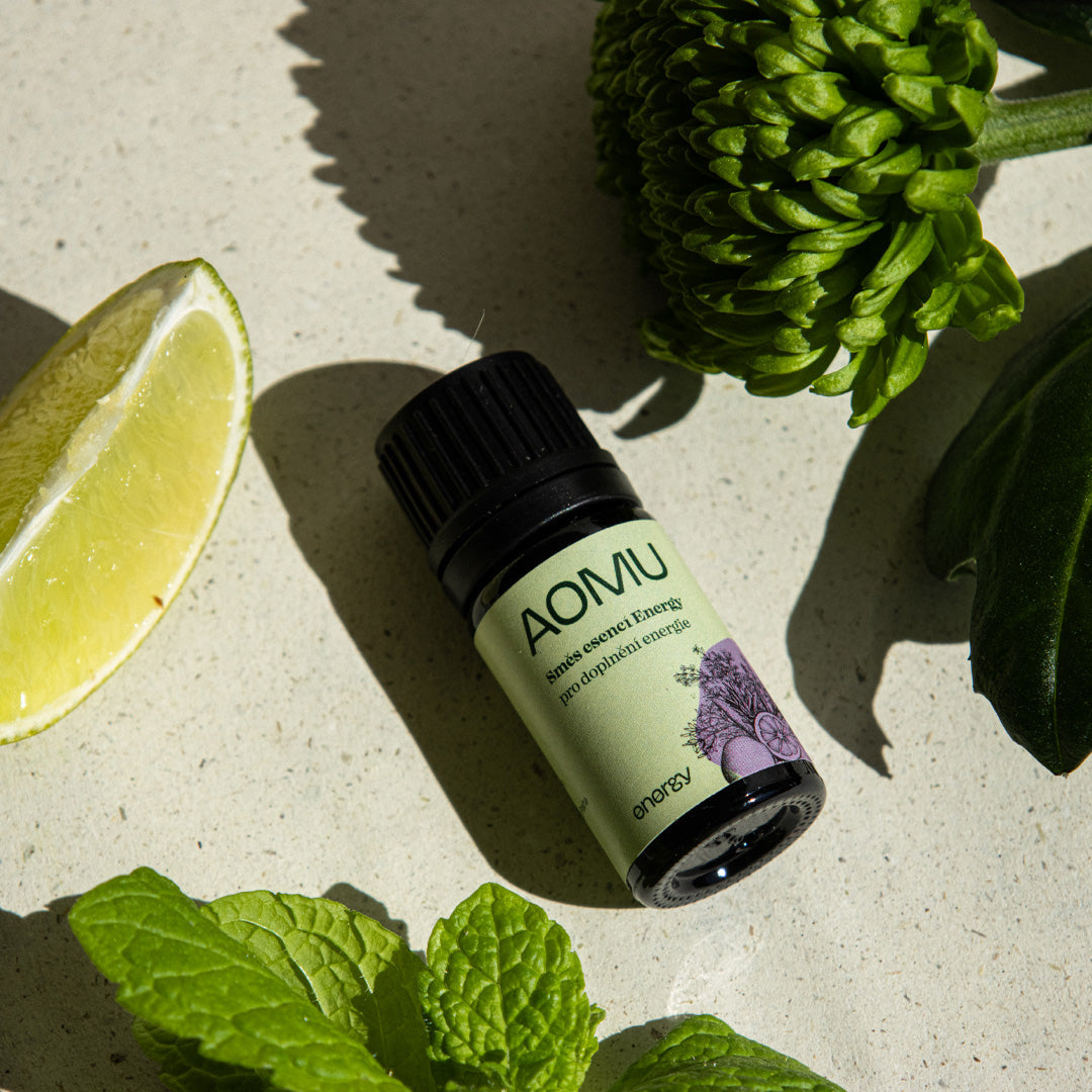 AOMU Energy – a blend of essential oils for more energy