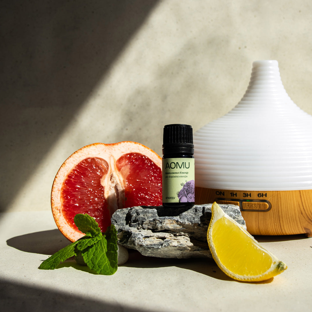 AOMU Energy – a blend of essential oils for more energy