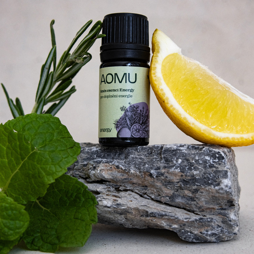 AOMU Energy – a blend of essential oils for more energy