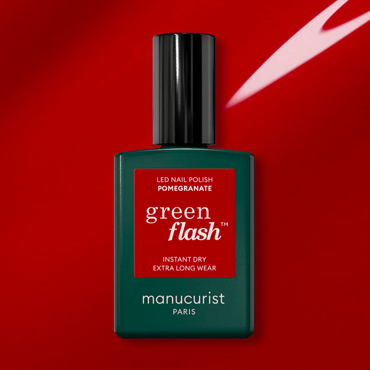 Manucurist Green Flash LED lak POMEGRANATE 15ml