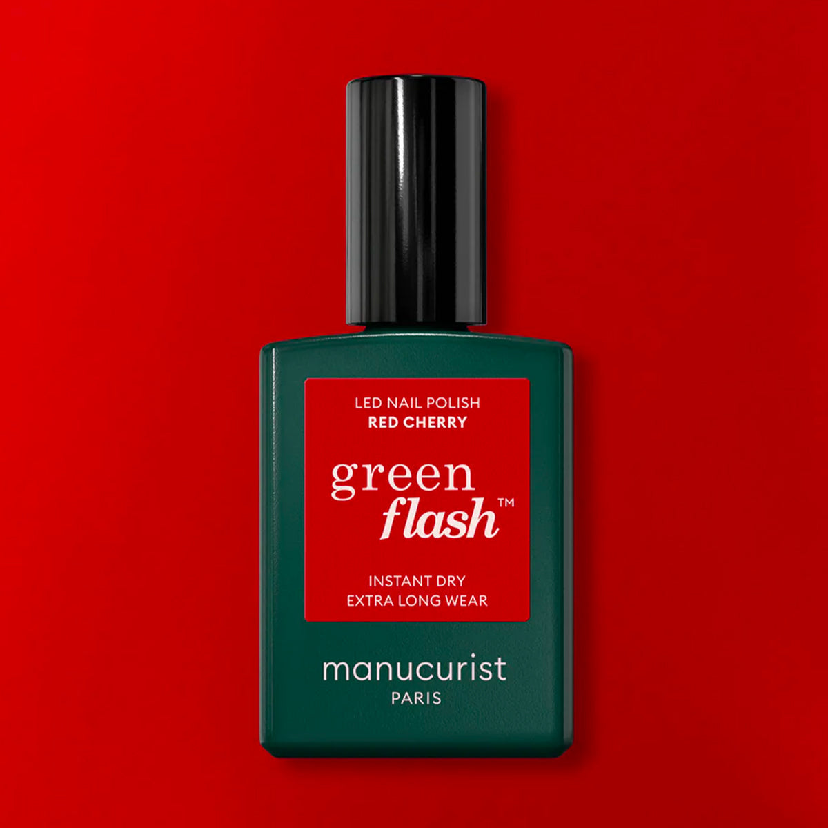 Manucurist Green Flash LED lak RED CHERRY 15ml