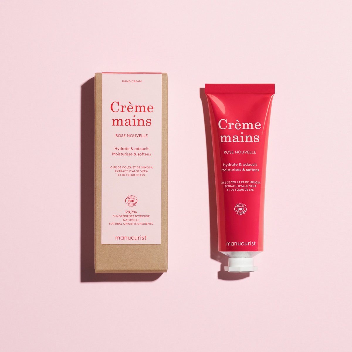 Manucurist Hand Cream with Rose
