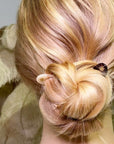 Fiona Franchimon Nº 1 Hairpin | London Collection | Set Transparent, Soft Beige & Brown