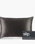 SLIP Silk Pillowcase Charcoal 51cm x 76cm