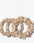 SLIP Midi/Large Scrunchies Blonde 3x