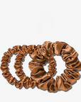 SLIP Midi/Large Scrunchies Copper 3x