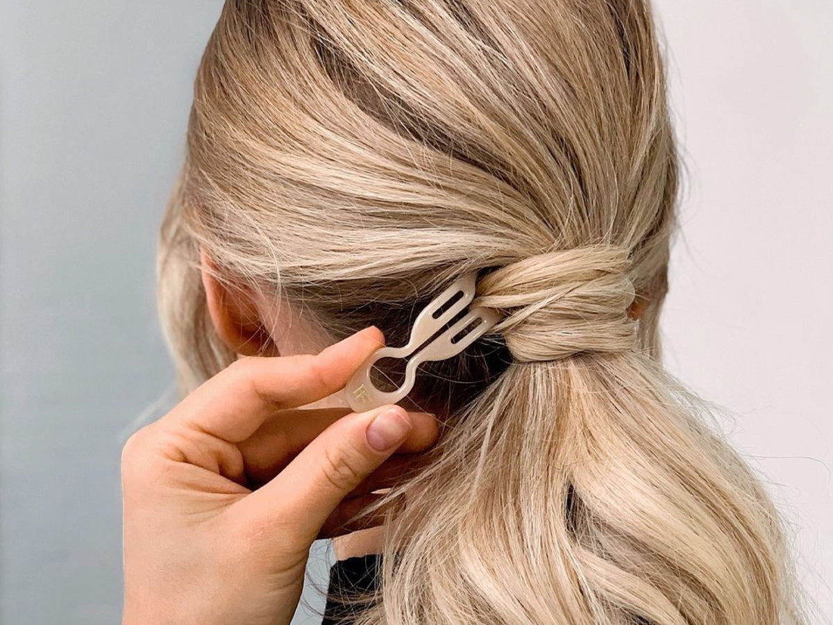 Fiona Franchimon Nº 1 Hairpin | Soft Beige (3 or 5 per box)