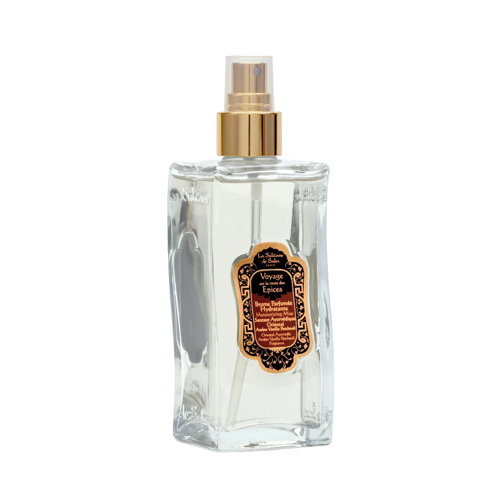 La Sultane De Saba Moisturizing Mist - Oriental Ayurvedic Amber Vanilla Patchouli Fragrance 200 ml